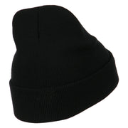 Sheriff Military Embroidered Long Cuff Beanie