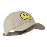 Smile Face Embroidered Cap