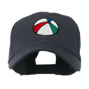 Summertime Beach Ball Embroidered Cap