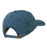 Maryland State Map Embroidered Washed Cap