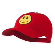 Smile Face Embroidered Cap