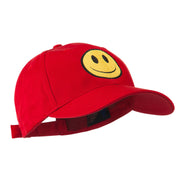 Smile Face Embroidered Cap