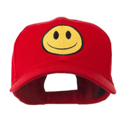 Smile Face Embroidered Cap