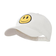 Smile Face Embroidered Cap