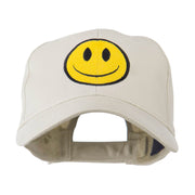 Smile Face Embroidered Cap