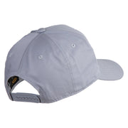 Smile Face Circular Patched Six Panels Pro Style Cap