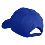Smile Face Circular Patched Six Panels Pro Style Cap