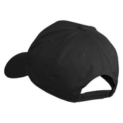 Smile Face Circular Patched Six Panels Pro Style Cap