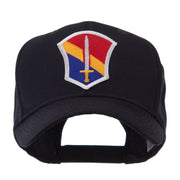 US Army Small Embroidered Patch Cap