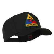 US Army Small Embroidered Patch Cap