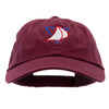 Cool Sailing Embroidered Low Profile Dyed Cotton Twill Cap