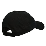 Never Stop Embroidered Washed Cap