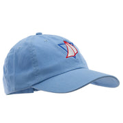 Cool Sailing Embroidered Low Profile Dyed Cotton Twill Cap