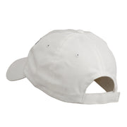 Never Stop Embroidered Washed Cap