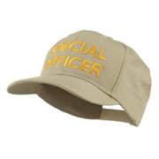 Special Officer Embroidered Cap