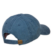 Son of a Veteran Embroidered Washed Cap