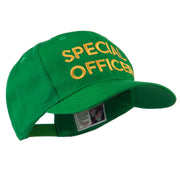 Special Officer Embroidered Cap