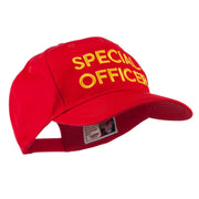 Special Officer Embroidered Cap