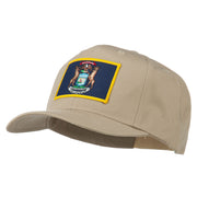 State of Michigan Embroidered Patch Cap