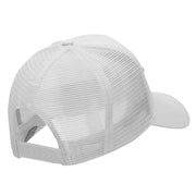 United States Air Force Circular Patched Cotton Mesh Cap