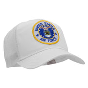 United States Air Force Circular Patched Cotton Mesh Cap