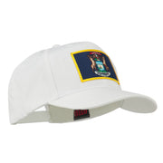 State of Michigan Embroidered Patch Cap