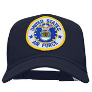 United States Air Force Circular Patched Cotton Mesh Cap