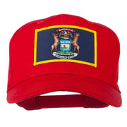 State of Michigan Embroidered Patch Cap