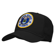 United States Air Force Circular Patched Cotton Mesh Cap