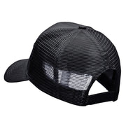 United States Air Force Circular Patched Cotton Mesh Cap