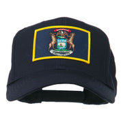 State of Michigan Embroidered Patch Cap