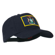 State of Michigan Embroidered Patch Cap