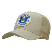 United States Air Force Circular Patched Cotton Mesh Cap