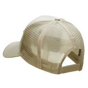 United States Air Force Circular Patched Cotton Mesh Cap