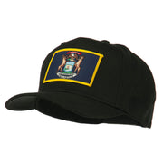 State of Michigan Embroidered Patch Cap