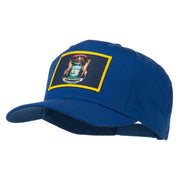 State of Michigan Embroidered Patch Cap