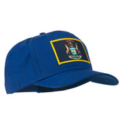 State of Michigan Embroidered Patch Cap