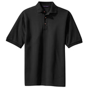 Men's Big Size Port Authority Heavyweight Cotton Pique Polo T-Shirt