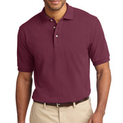 Men's Port Authority Heavyweight Cotton Pique Polo T-Shirt