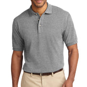 Men's Port Authority Heavyweight Cotton Pique Polo T-Shirt