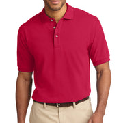 Men's Port Authority Heavyweight Cotton Pique Polo T-Shirt