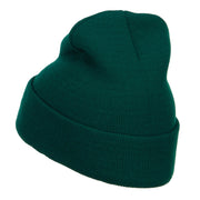 St Patrick's Three Clover Embroidered Long Beanie