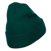 St Patrick's Three Clover Embroidered Long Beanie