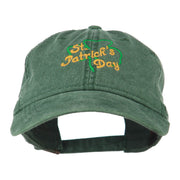 St Patrick's Day Clover Embroidered Cap