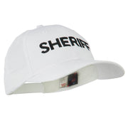 Sheriff Embroidered Low Profile Cap