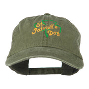 St Patrick's Day Clover Embroidered Cap