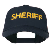 Sheriff Embroidered Low Profile Cap