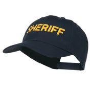 Sheriff Embroidered Low Profile Cap