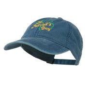 St Patrick's Day Clover Embroidered Cap