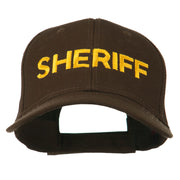 Sheriff Embroidered Low Profile Cap